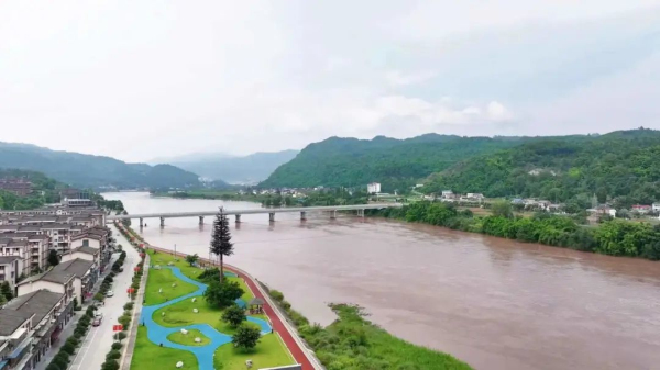 沙灣區(qū)福祿大渡河大橋正式通車2